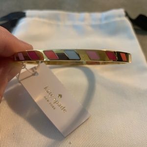 earn your stripes kate spade bangle